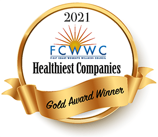 2021 Healthiest Companies Gold Award Winner